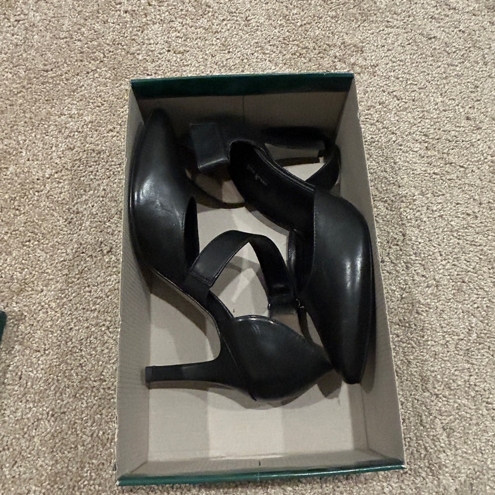 Paul Green Desire d’Orsay Black Leather Pumps sz 8 or 5.5 - Picture 6 of 10
